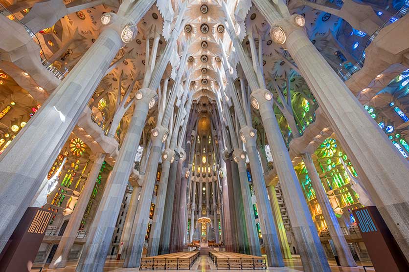 Estilo arquitetônico da Sagrada Família