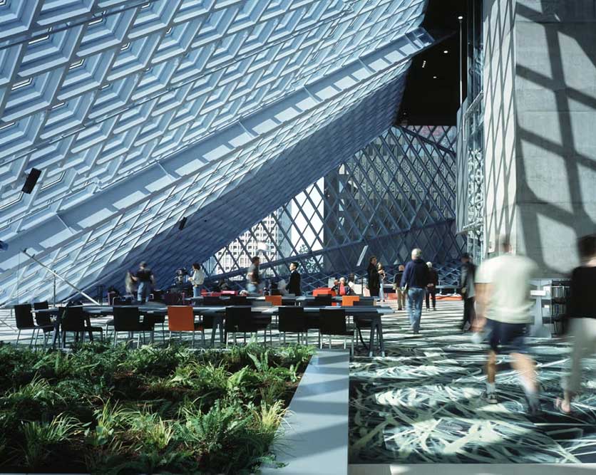 Arquitetura urbana em Seattle